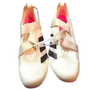 NWT Adidas Indoor Cycling shoes Off White Shadow Maroon M 11/ W 12